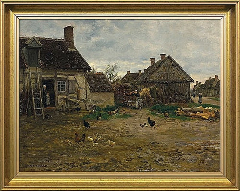 Marie - François Firmin, Girard, Cortile